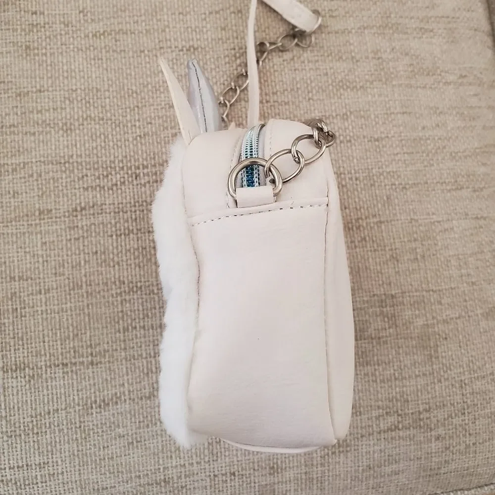 OMG Miss Gwen Plush Unicorn Crossbody Bag